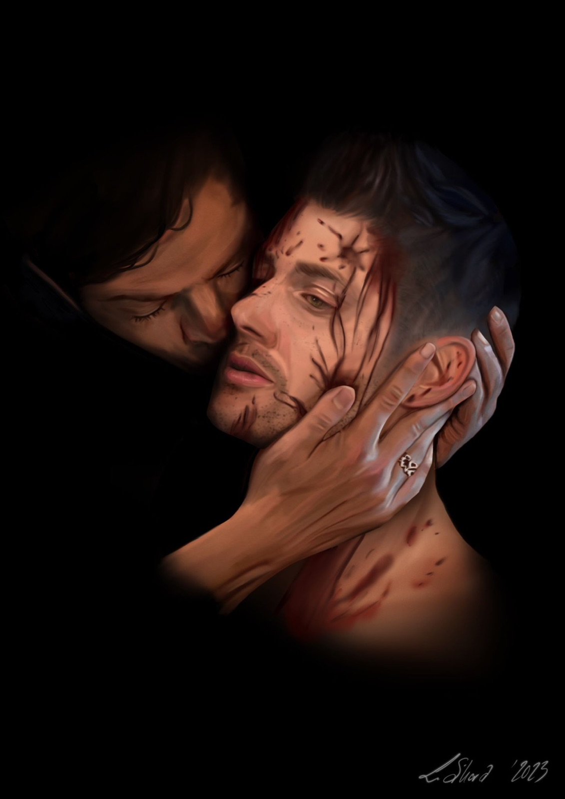 Destiel — Painting