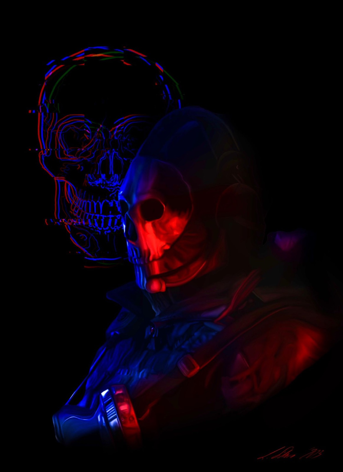 Ghost — Painting