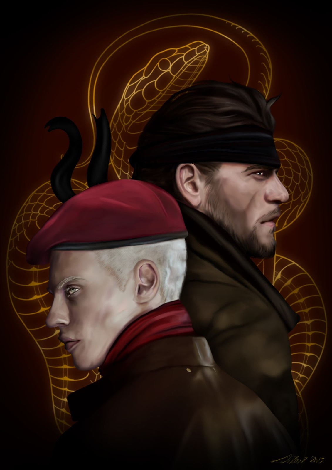 Snake — Painting