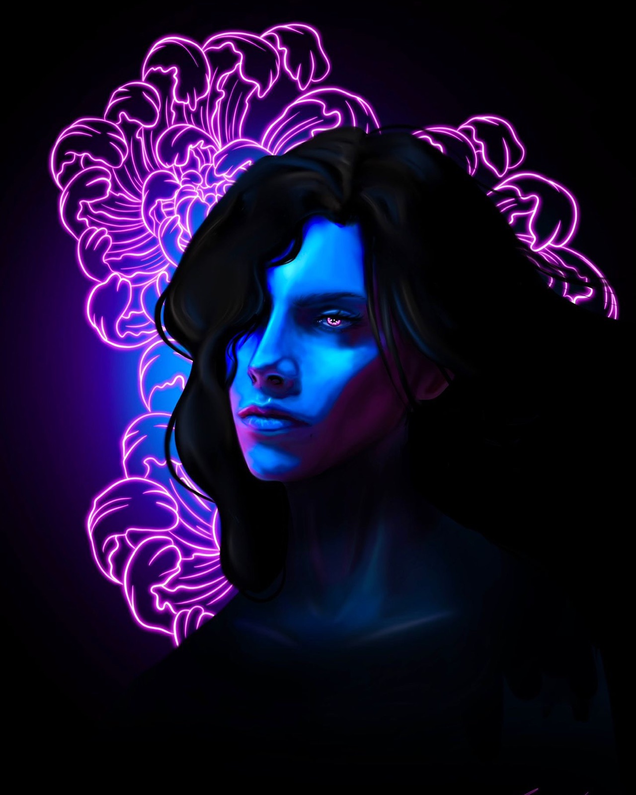 Yen Flower — Painting
